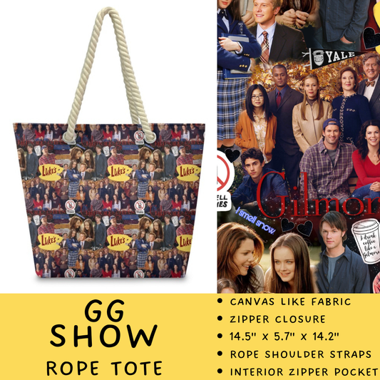 Batch #447 - The Rope Tote - Closes 11/13 - ETA late Dec - GG Show Rope Tote