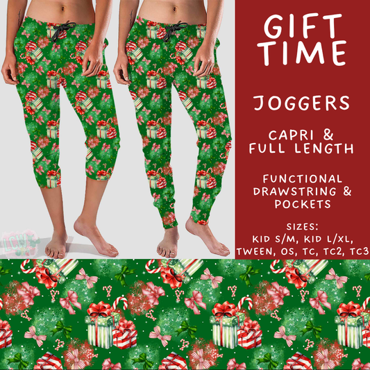 Batch #574 - HalloThanksMas - Closes 8/24 - ETA mid/late October - Gift Time Full and Capri Length Joggers