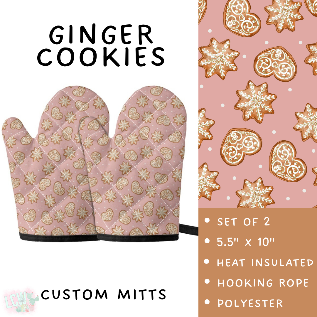 Batch #416 - Baking Spirits Bright 2 - Closes 9/19 - ETA early Nov - Ginger Cookies Oven Mitts