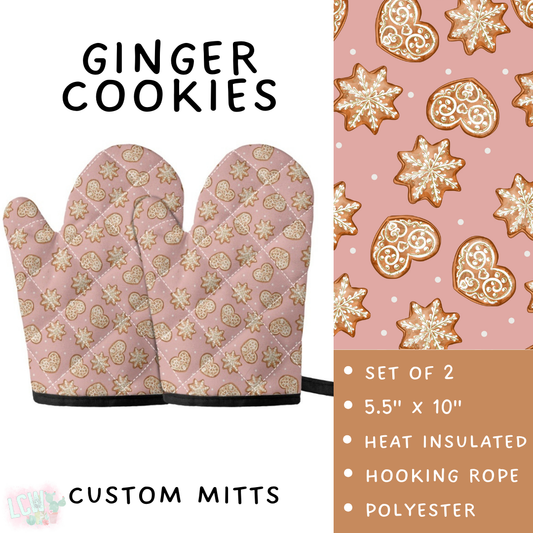 Batch #416 - Baking Spirits Bright 2 - Closes 9/19 - ETA early Nov - Ginger Cookies Oven Mitts