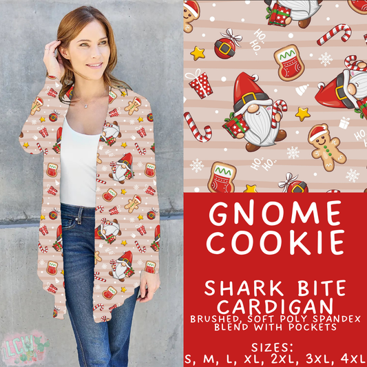 Batch #424 - Jingle All The Way - Closes 10/3 - ETA mid/late Nov - Gnome Cookie Cardigan