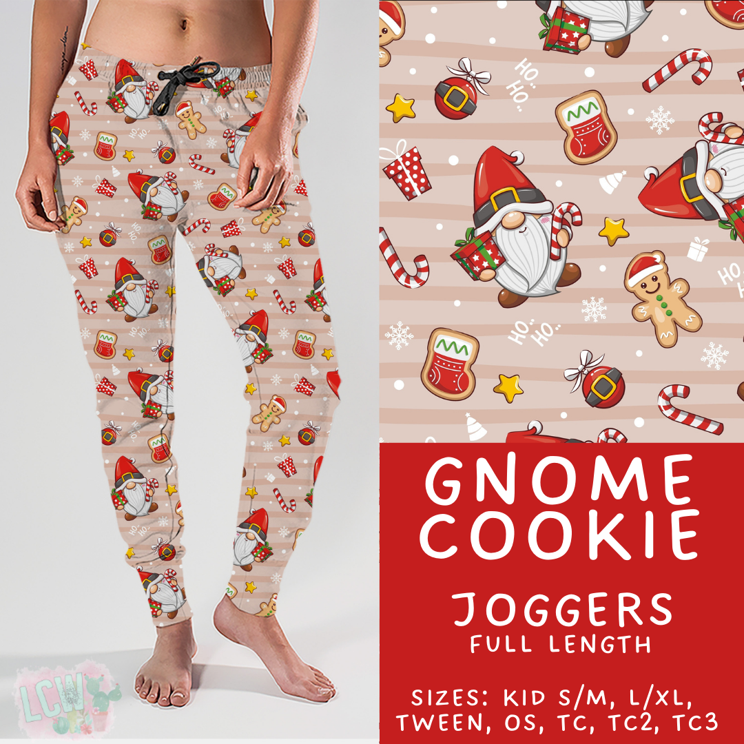 Batch #424 - Jingle All The Way - Closes 10/3 - ETA mid/late Nov - Gnome Cookie Joggers
