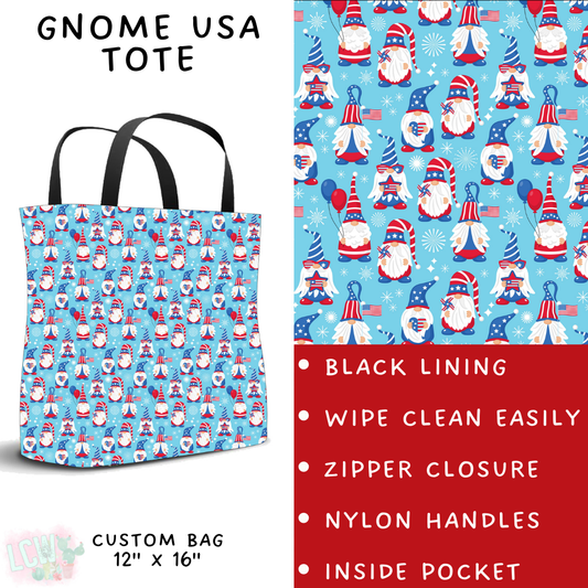 Batch #337 - USA Faves - Closes 5/7 - ETA mid June - Gnome USA Tote