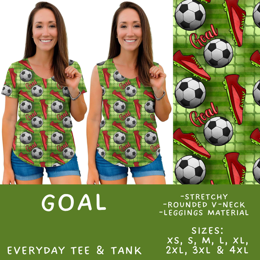 Batch #561 - June Request Run - Closes 7/27 - ETA late Sept - Goal Everyday Tank & Tee