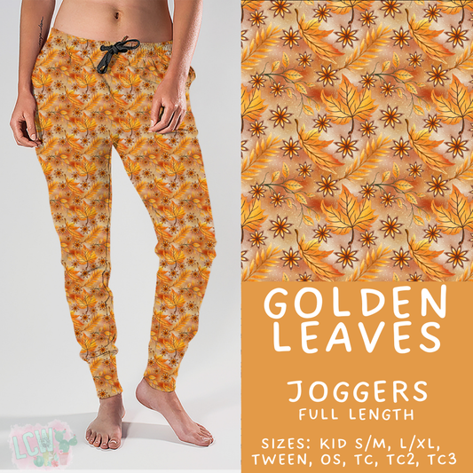Batch #403 - Hello Fall 2 - Closes 8/28 - ETA mid October - Golden Leaves Joggers