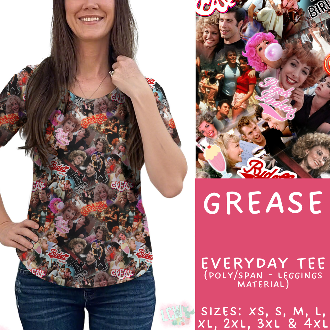 Batch #502 - Show Time - Closes 3/11 - ETA mid May - Grease Everyday Tee