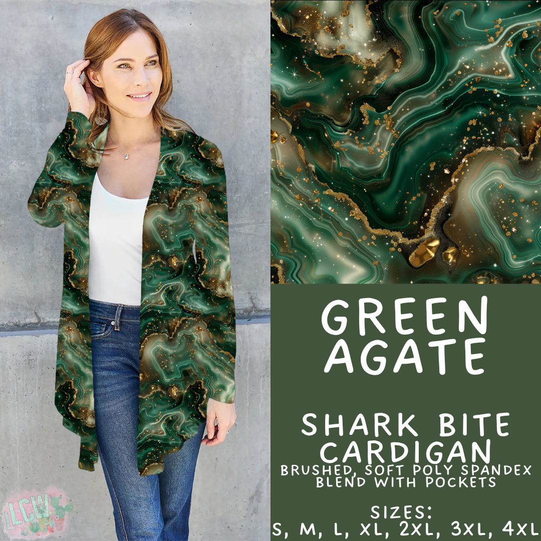 Batch #448 - Agate Collection - Closes 11/17 - ETA early Jan - Green Agate Cardigan