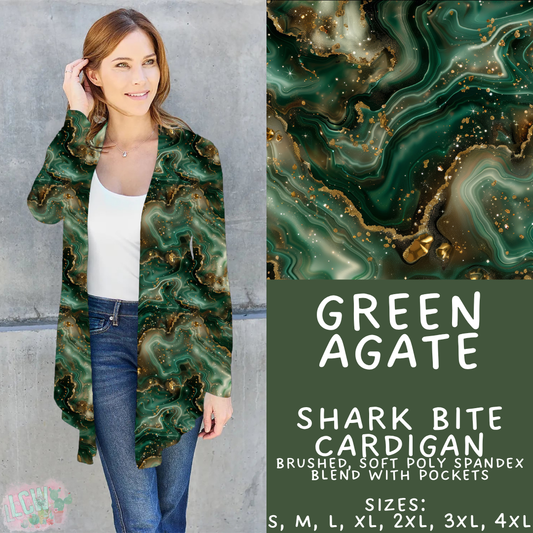 Batch #448 - Agate Collection - Closes 11/17 - ETA early Jan - Green Agate Cardigan