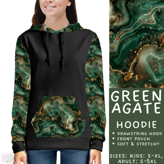 Batch #448 - Agate Collection - Closes 11/17 - ETA early Jan - Green Agate Hoodie