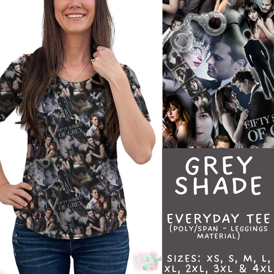 Batch #502 - Show Time - Closes 3/11 - ETA mid May - Grey Shade Everyday Tee