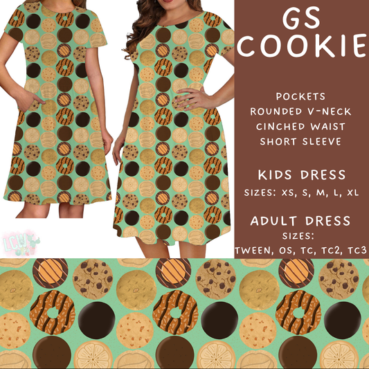 Batch #429 - Cookie Dealer 3 - Closes 10/13 - ETA late Nov - GS Cookie Women's & Girls Dresses