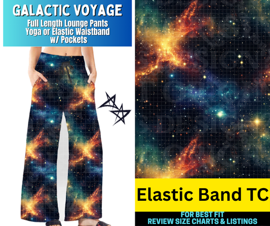 Galactic Voyage Full Length Lounge Pants - Alonna's Legging Land