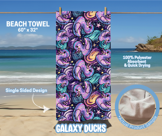 Preorder! Closes 5/15. ETA August. Galaxy Ducks Towel