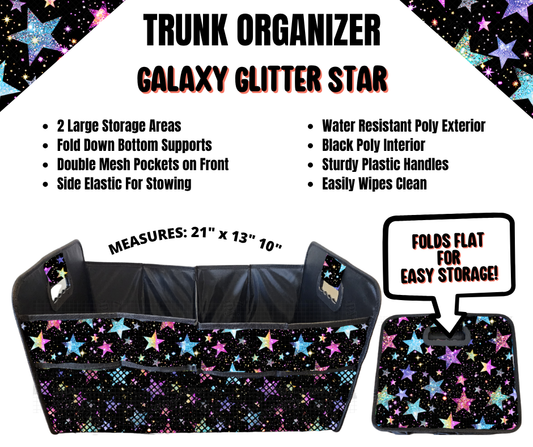 Galaxy Glitter Star Trunk Organizer