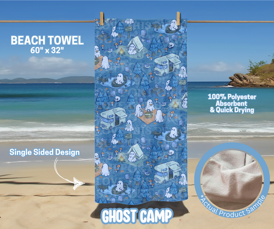 Preorder! Closes 5/15. ETA August. Ghost Camp Towel