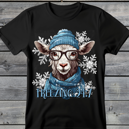 "Goat Freezing" Collab Run Tee Run 355 Closing 8/27