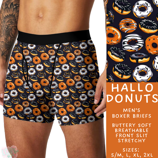 In Production - Batch #377 - Hallo Donuts Men's Boxer Briefs - S/M