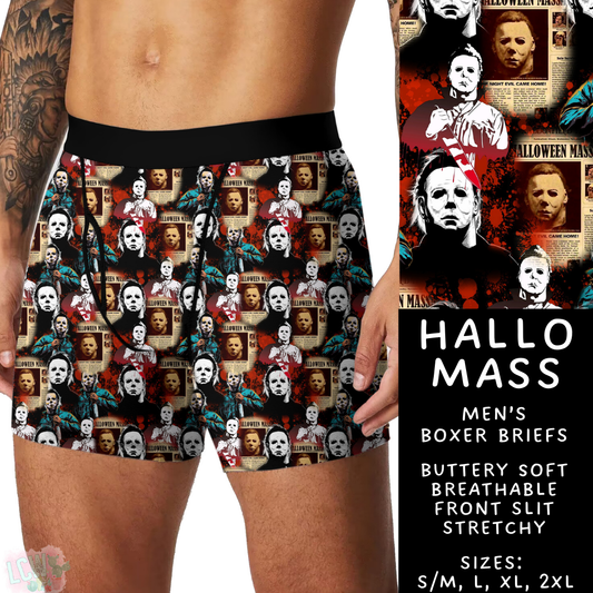 Batch #340 - Comfortable Underwear 4 - Closes 5/16 - ETA early July - Hallo Mass Men's Boxer Briefs