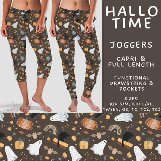 Batch #574 - HalloThanksMas - Closes 8/24 - ETA mid/late October - Hallo Time Full and Capri Length Joggers