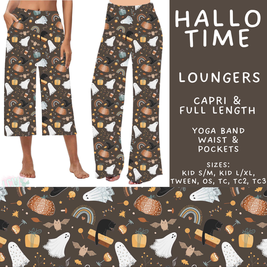 Batch #574 - HalloThanksMas - Closes 8/24 - ETA mid/late October - Hallo Time Capri and Full Length Loungers