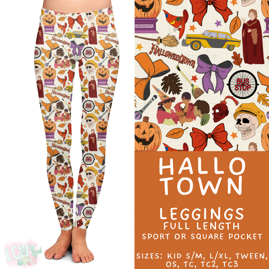 Batch #411 - July Request Run - Closes 9/11 - ETA late October - Hallo Town Full Length Leggings
