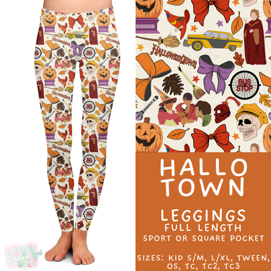 Batch #411 - July Request Run - Closes 9/11 - ETA late October - Hallo Town Full Length Leggings