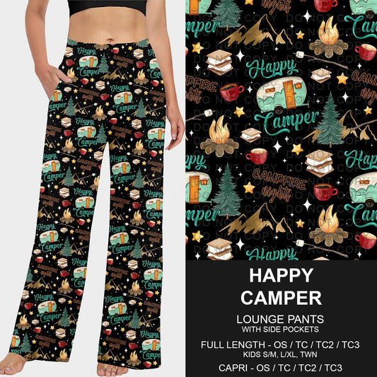 B227 - Preorder Happy Camper Lounge Pants (Closes 5/04. ETA: mid July)