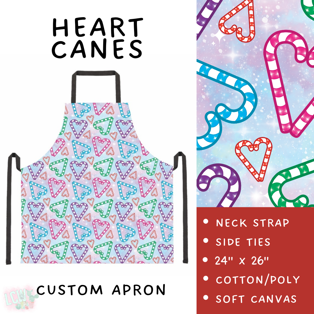 Batch #416 - Baking Spirits Bright 2 - Closes 9/19 - ETA early Nov - Heart Canes Apron