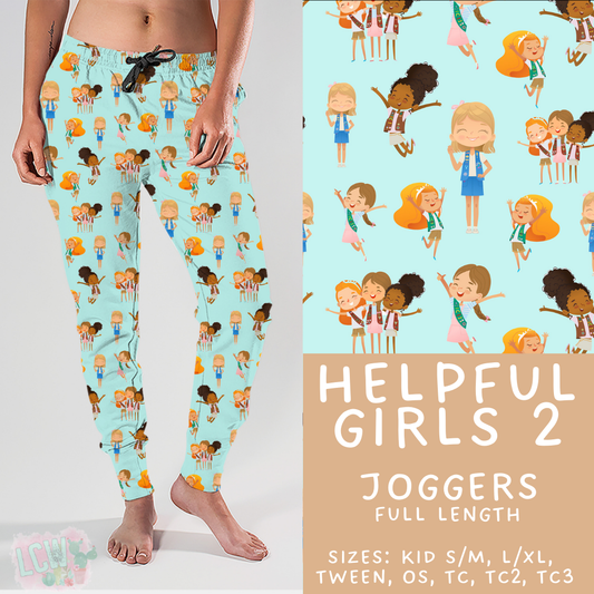 Batch #429 - Cookie Dealer 3 - Closes 10/13 - ETA late Nov - Helpful Girls 2 Joggers