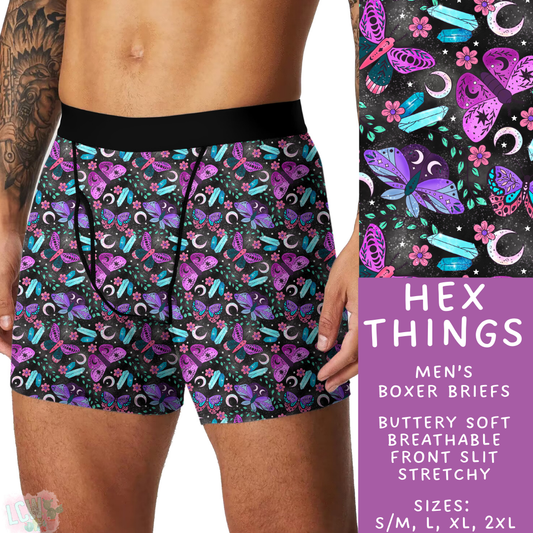Batch #340 - Comfortable Underwear 4 - Closes 5/16 - ETA early July - Hex Things Men's Boxer Briefs