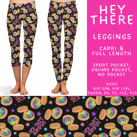 Batch #550 - Fun Run 24 - Closes 7/1 - ETA early Sept - Hey There Full and Capri Length Leggings