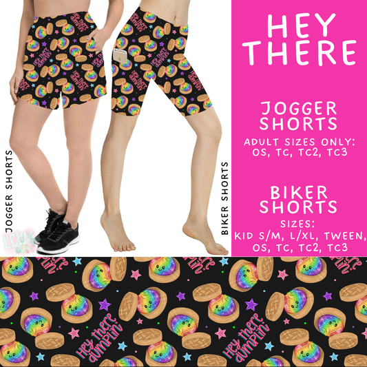 Batch #550 - Fun Run 24 - Closes 7/1 - ETA early Sept - Hey There Biker & Jogger Shorts