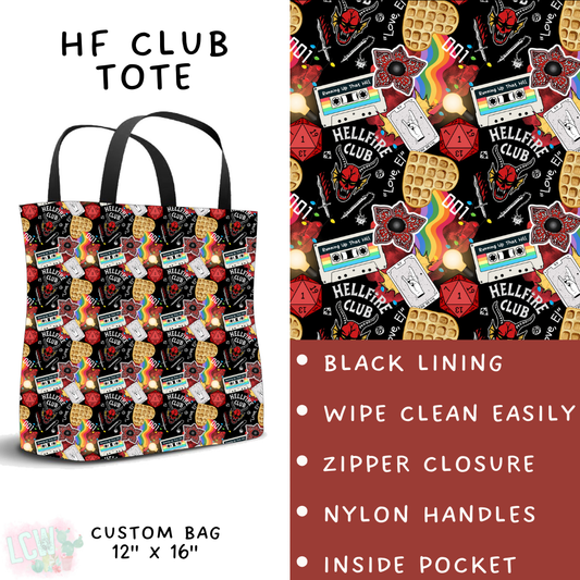 Batch #427 - August Request Run - Closes 10/9 - ETA late Nov - HF Club Tote