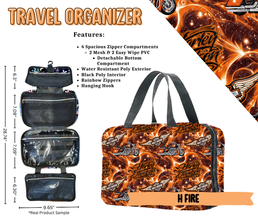 H Fire Travel Organizer