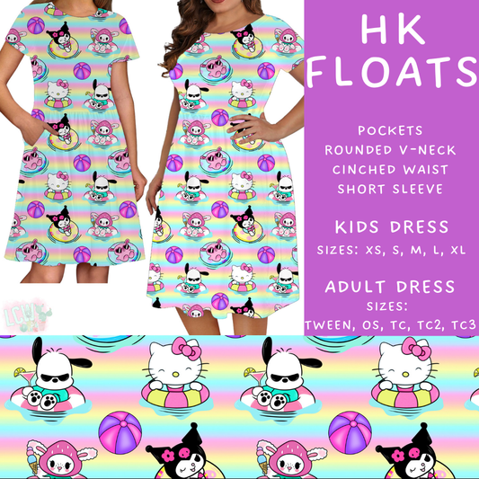 Batch #339 - Character Summer - Closes 5/15 - ETA mid July - HK Floats Adult & Kids Dresses