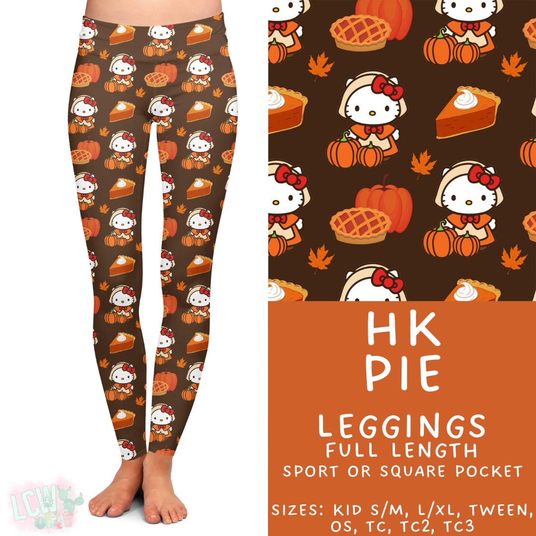 Batch #409 - Character Fall 2 - Closes 9/8 - ETA late October - HK Pie Full Length Leggings