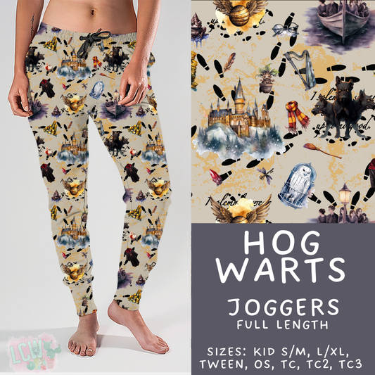 Batch #421 - Fun Run 15 - Closes 9/29 - ETA mid/late Nov - Hog Warts Joggers