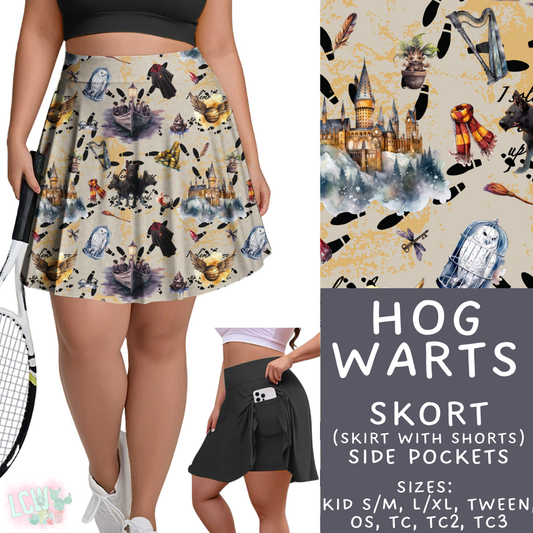 Batch #421 - Fun Run 15 - Closes 9/29 - ETA mid/late Nov - Hog Warts Skort
