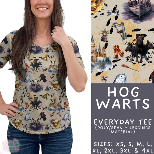 Batch #421 - Fun Run 15 - Closes 9/29 - ETA mid/late Nov - Hog Warts Everyday Tee