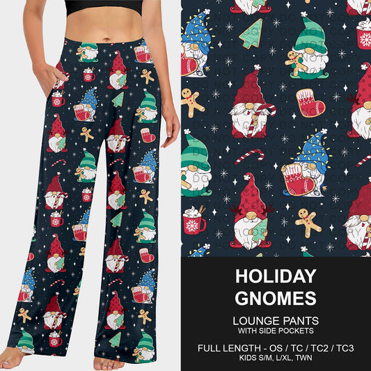 B253 - Preorder Holiday Gnomes Lounge Pants (Closes 9/28. ETA late Nov.)