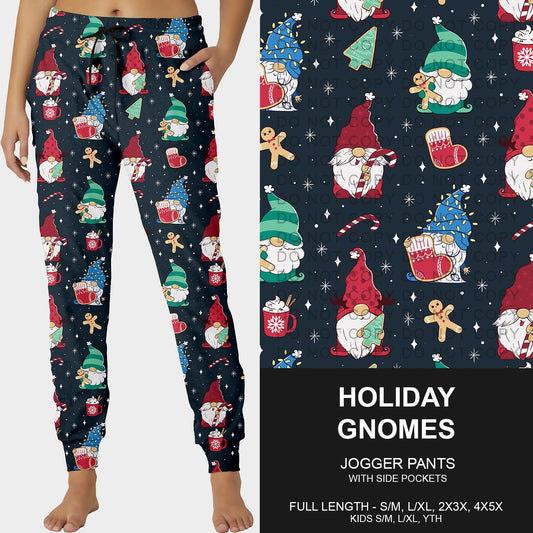 B253 - Preorder Holiday Gnomes Joggers (Closes 9/28. ETA late Nov.)