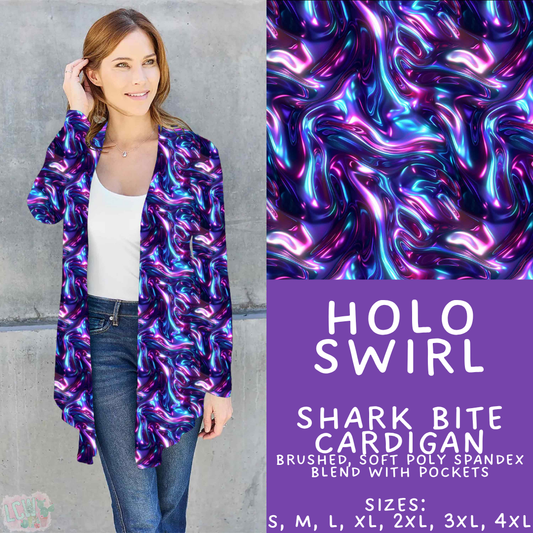 Batch #562 - Fun Run 25 - Closes 7/29 - ETA late Sept - Holo Swirl Cardigan