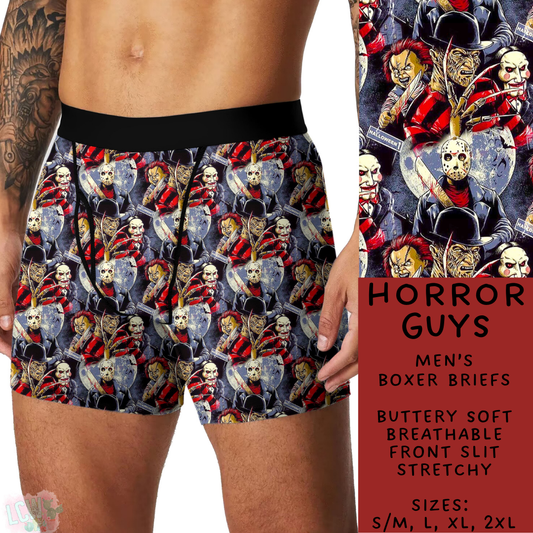 IReady To Ship - Horror Guys Men's Boxer Briefs - L & XL