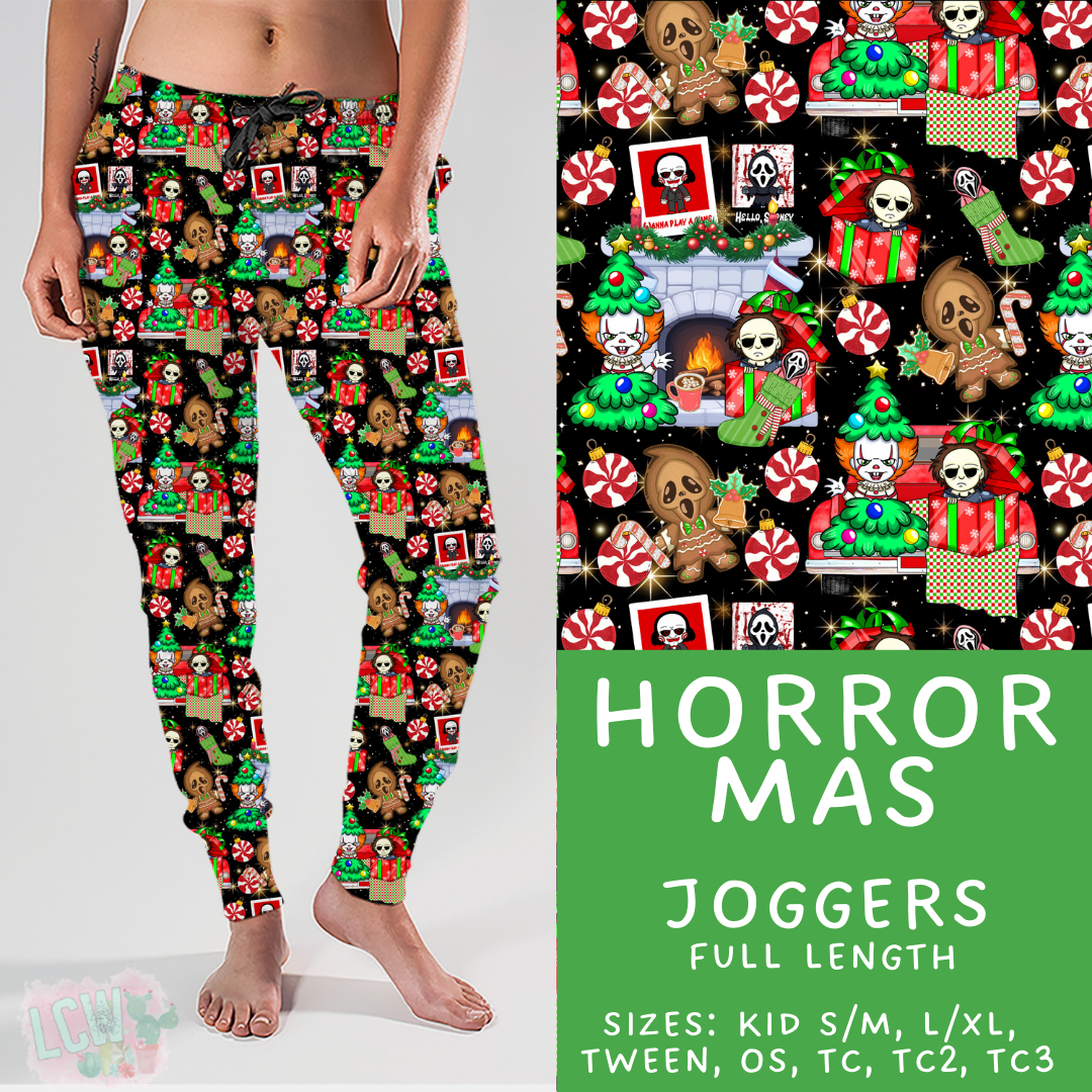 Batch #428 - Christmas Spirit - Closes 10/10 - ETA late Nov - Horror Mas Joggers