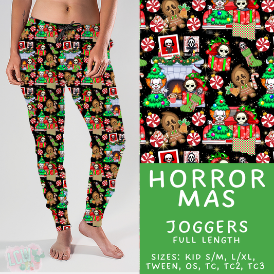 Batch #428 - Christmas Spirit - Closes 10/10 - ETA late Nov - Horror Mas Joggers
