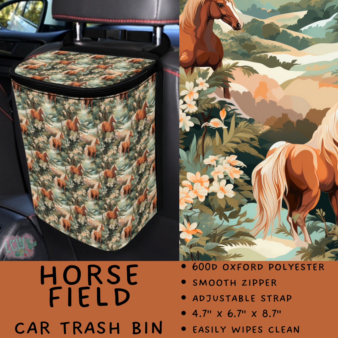 Batch #423 - Car Accessories - Closes 10/2 - ETA mid/late Nov - Horse Field Car Trash Bin