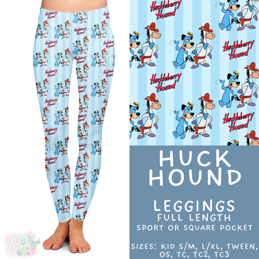 Batch #411 - July Request Run - Closes 9/11 - ETA late October - Huck Hound Full Length Leggings