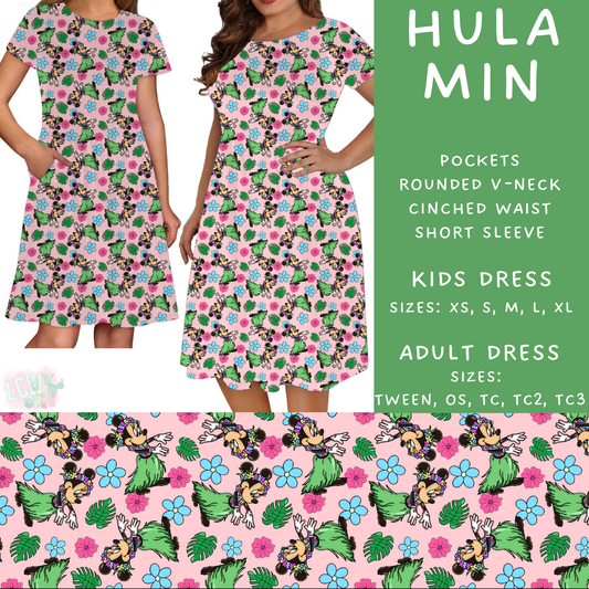 Batch #333 - Magical Summer - Closes 5/7 - ETA late June - Hula Min Adult & Kids Dresses