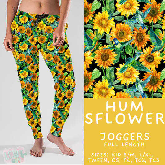 Batch #427 - August Request Run - Closes 10/9 - ETA late Nov - Hum SFlower Joggers