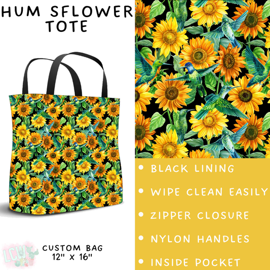 Batch #427 - August Request Run - Closes 10/9 - ETA late Nov - Hum SFlower Tote
